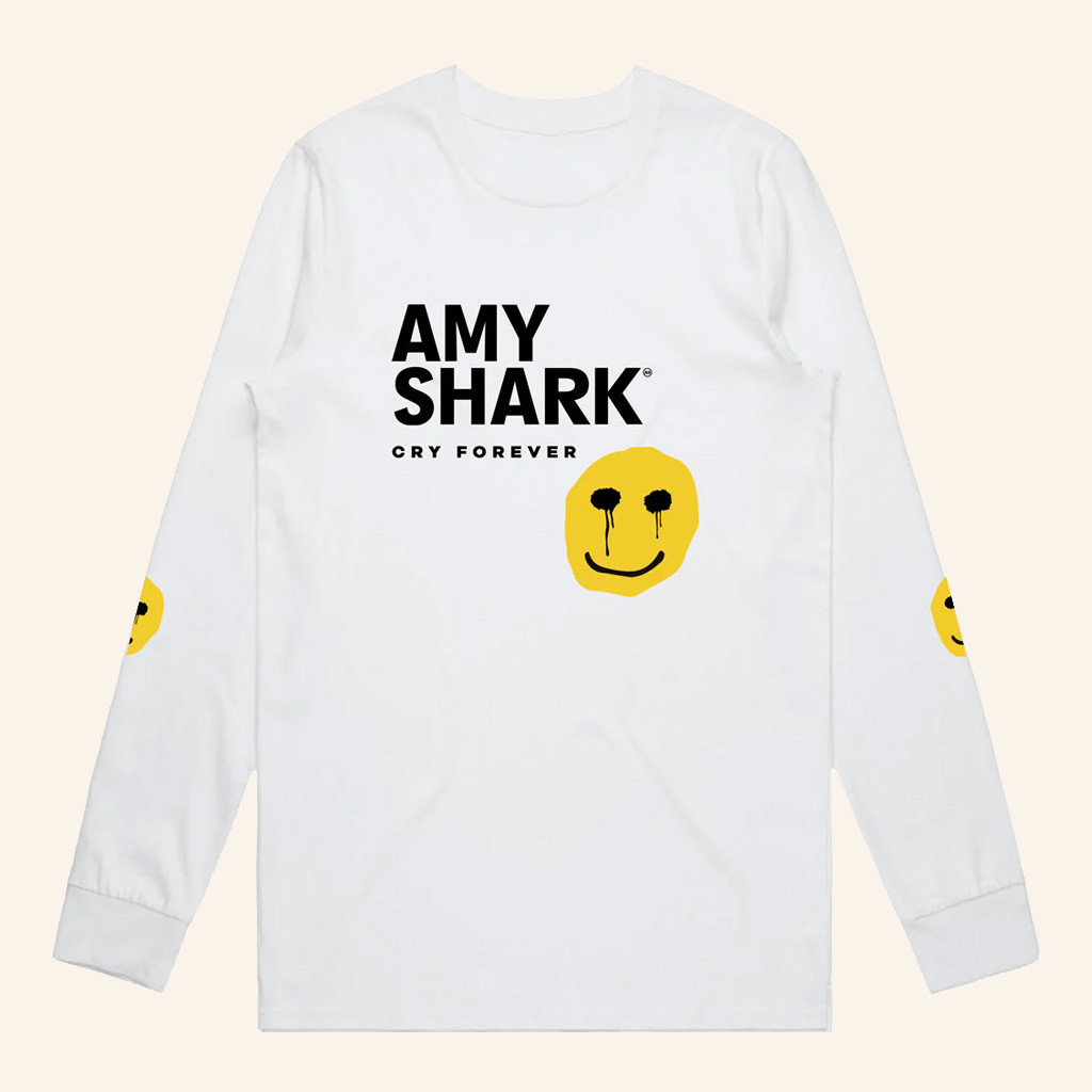 Amy Shark Merch Cry Forever Long Sleeve T-Shirt Best Gifts For Music Lovers Amy Shark Merch Cry Forever Long Sleeve T-Shirt Best Gifts For Music Lovers