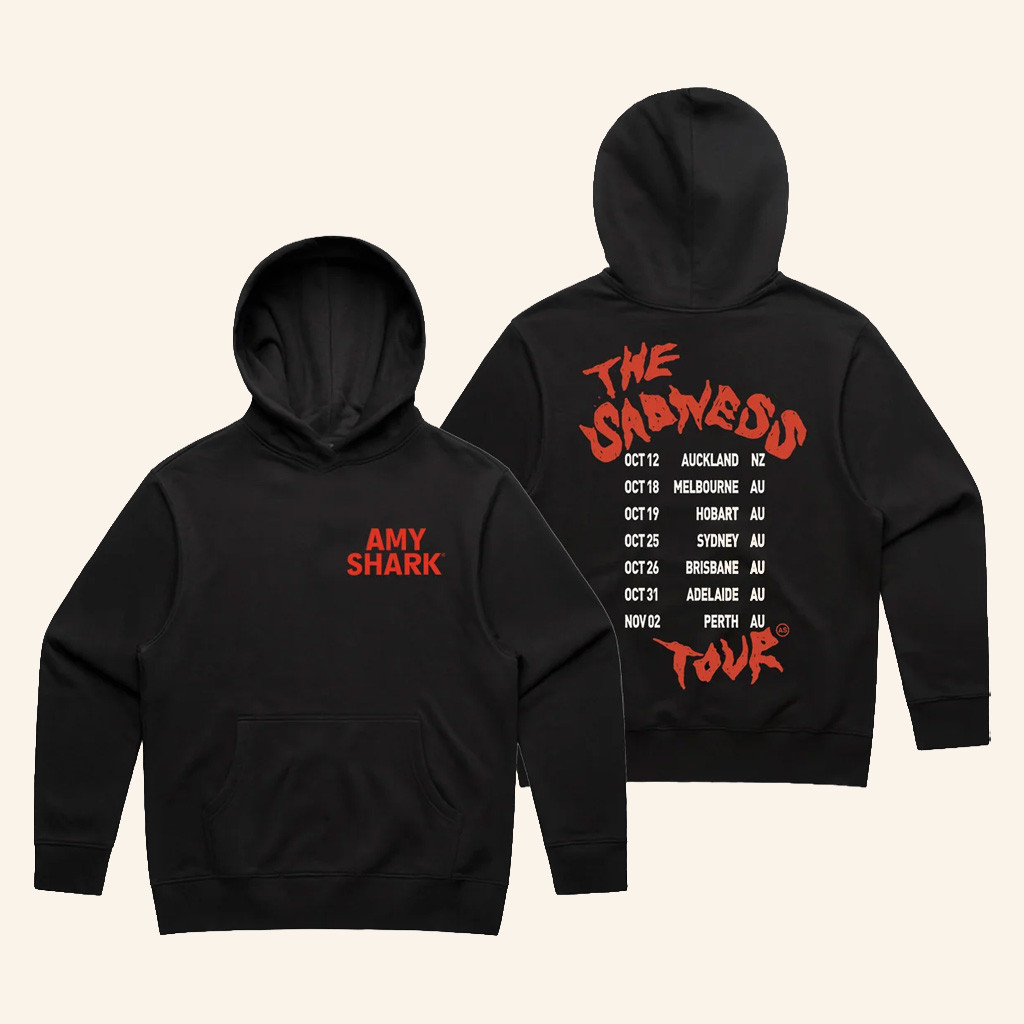 Amy Shark Merch The Sadness Tour Hoodie Christmas Gifts For Music Fans Amy Shark Merch The Sadness Tour Hoodie Christmas Gifts For Music Fans