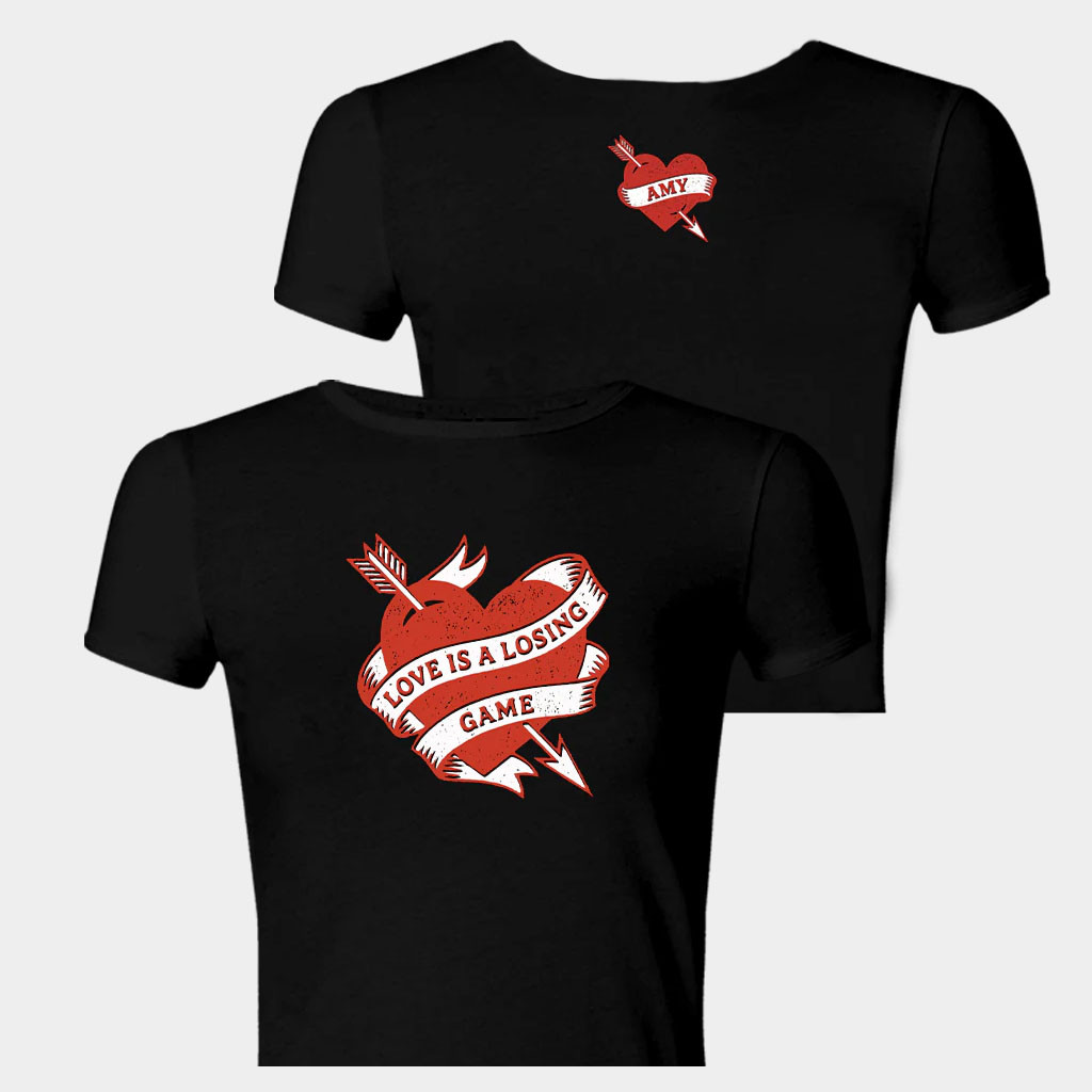 Amy Winehouse Merch 2026 Love Is A Losing Game Baby Tee Best Gifts For Music Lovers