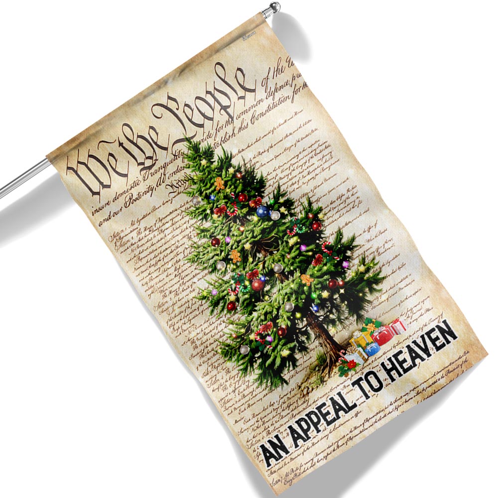 An Appeal To Heaven Christmas Pine Tree Flag