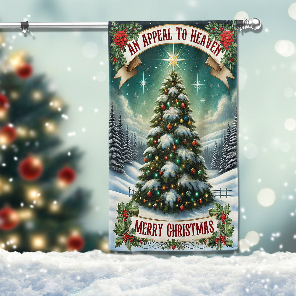 An Appeal To Heaven Pine Tree Christmas Flag