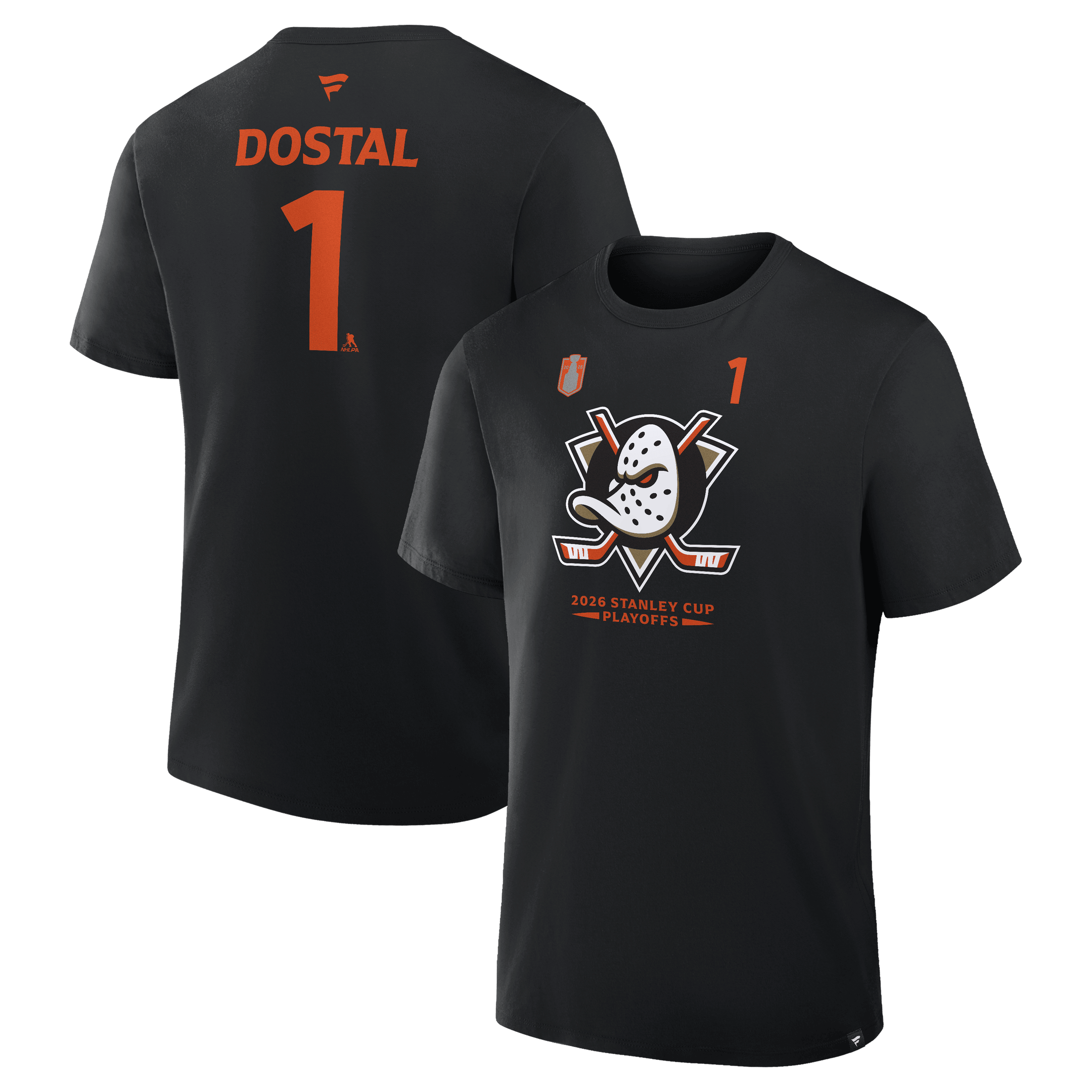 Anaheim Duck Dostal 1 SC Playoffs 2026 T-Shirt Hockey Lover Shirt Game Day Gift Idea