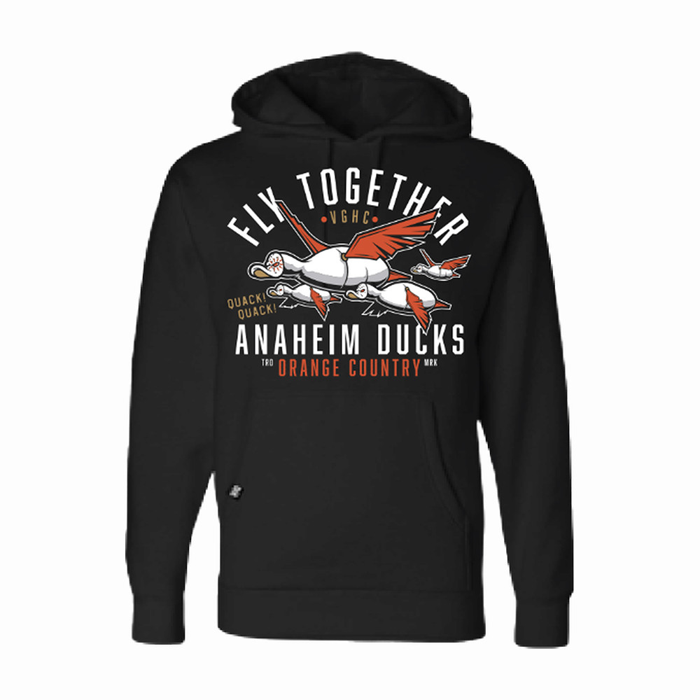 Anaheim Duck Fly Together Squadron Hoodie Stanley Cup Playoff Bracket 2026 Apparel