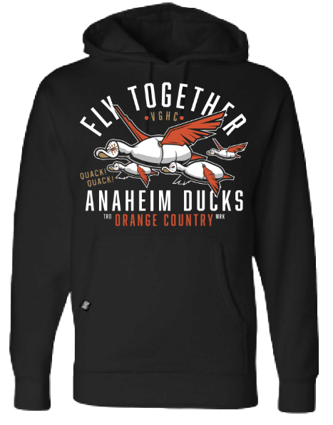 Anaheim Duck Fly Together Squadron Hoodie Stanley Cup Playoff Bracket 2026 Clothing