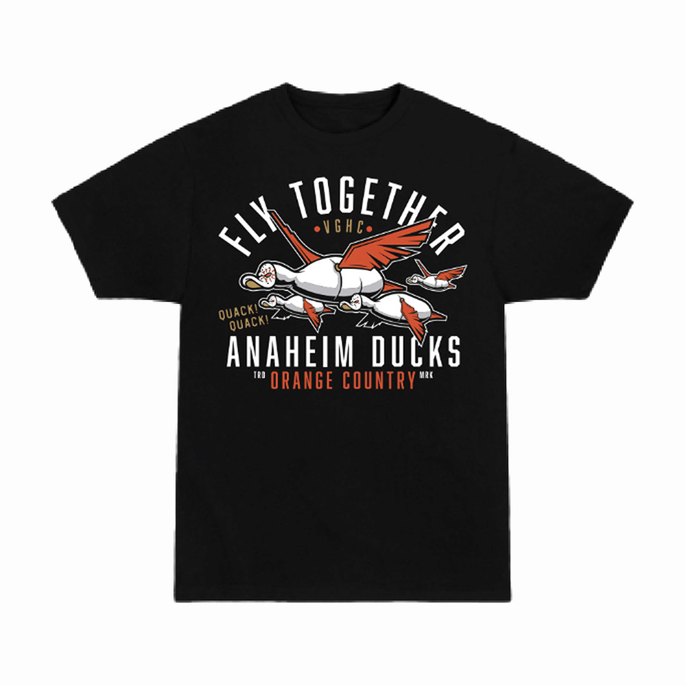 Anaheim Duck Fly Together Squadron T-Shirt 2026 Stanley Cup Playoffs Clothes Gift For Huge Fans