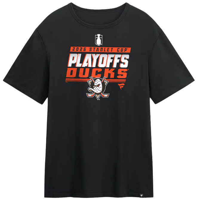Anaheim Ducks 2026 Stanley Cup Playoffs T-Shirt Stanley Cup Playoff Bracket 2026 Shirt Fan Gear