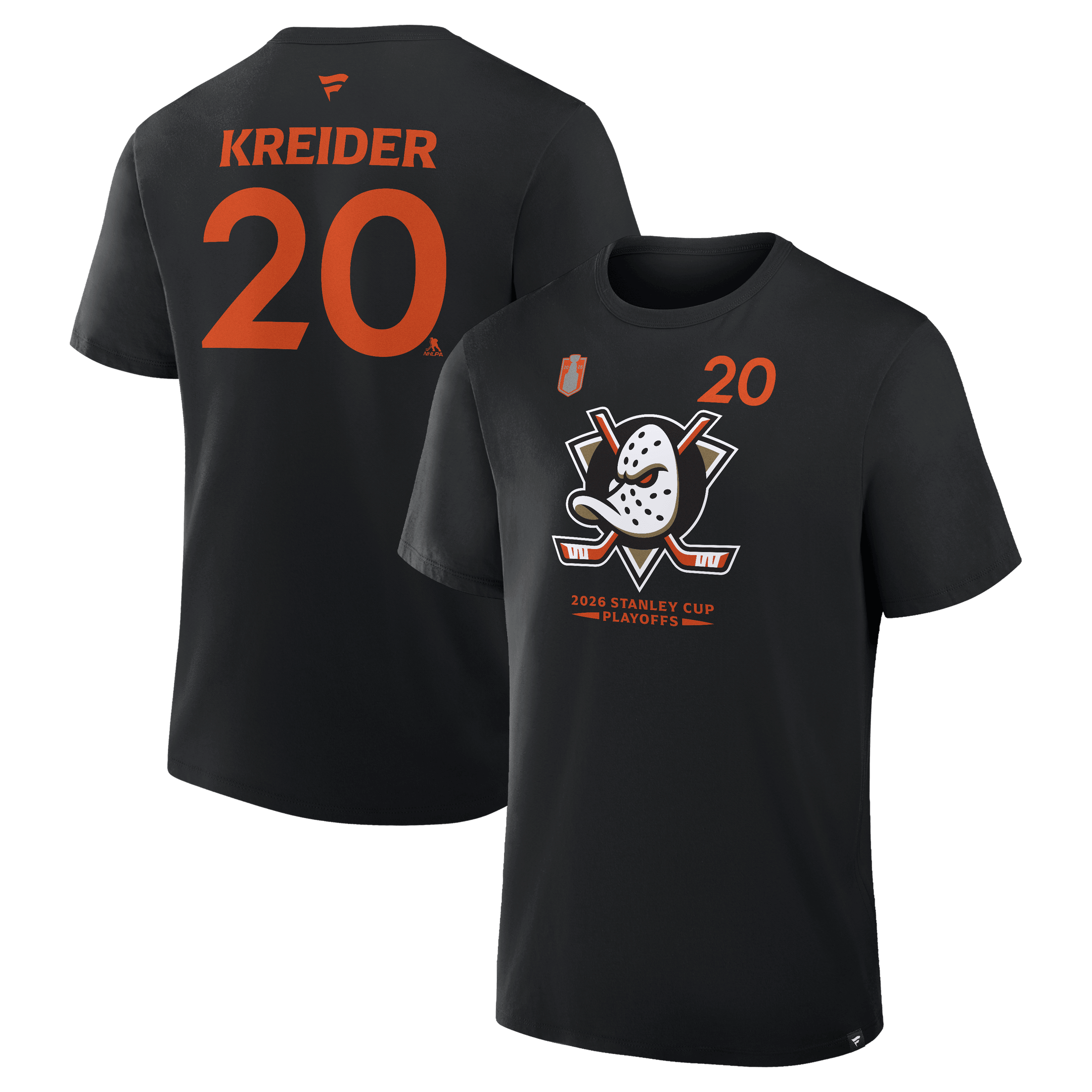 Anaheim Ducks Kreider 20 SC Playoffs 2026 T-Shirt Stanley Cup Playoffs Bracket Challenge Clothes