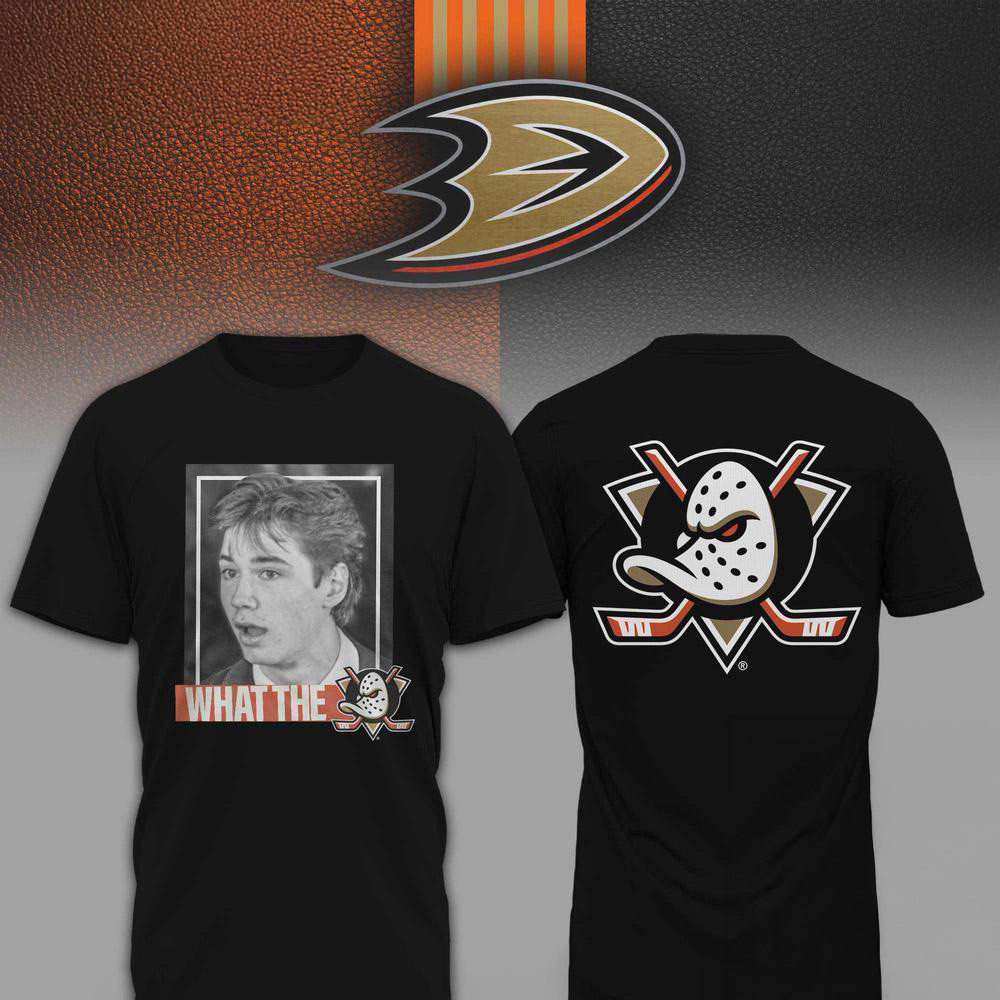 Anaheim Ducks WHAT THE DUCK SENNECKE T-Shirt Gifts For Hockey Lovers