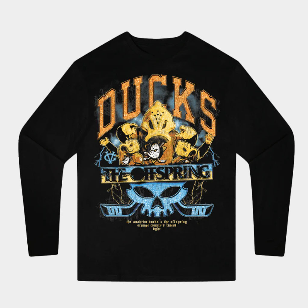 Anaheim Team Merch Orange County's Finest Long Sleeve T-Shirt Gifts For Hockey Fan