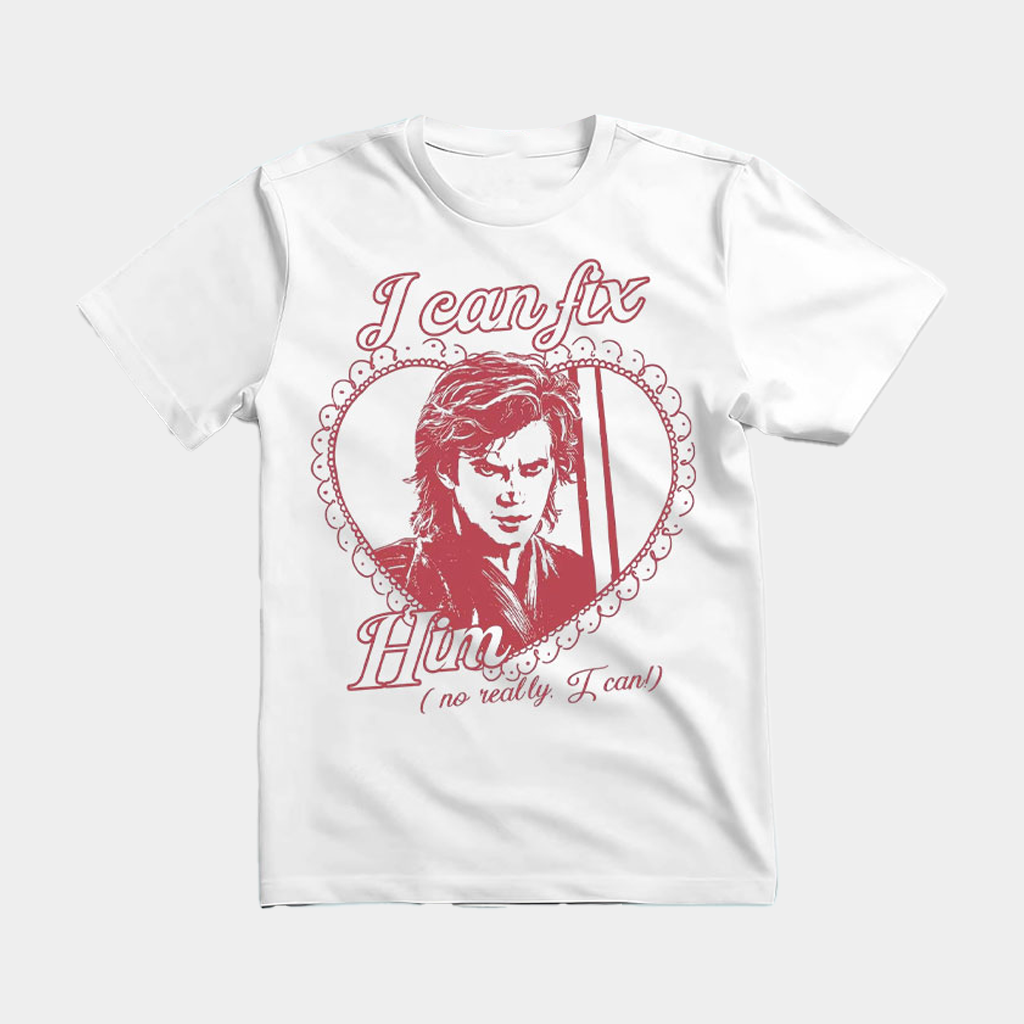Anakin Skywalker I Can Fix Him No Really I Can T-Shirt Star Wars Merch Gifts For Fans