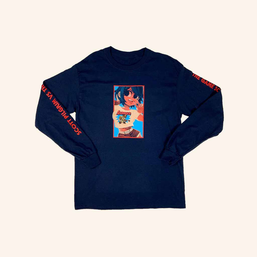 Anamanaguchi Merch Ramona Long Sleeve T-Shirt Birthday Gifts For Music Lovers Anamanaguchi Merch Ramona Long Sleeve T-Shirt Birthday Gifts For Music Lovers