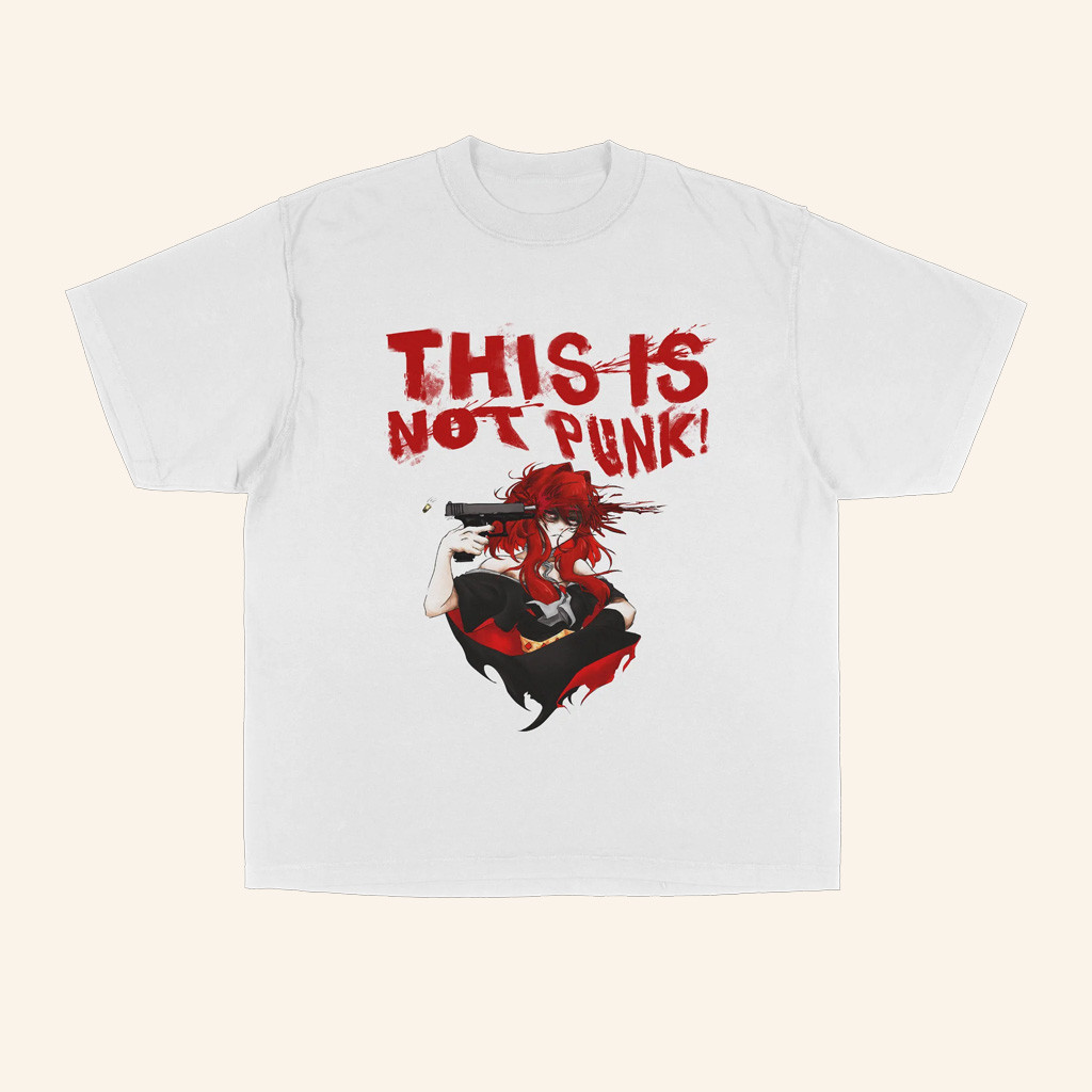 Anarchist Sanctuary Merch This Is Not Punk T-Shirt Gifts For Girlfriend Anarchist Sanctuary Merch This Is Not Punk T-Shirt Gifts For Girlfriend