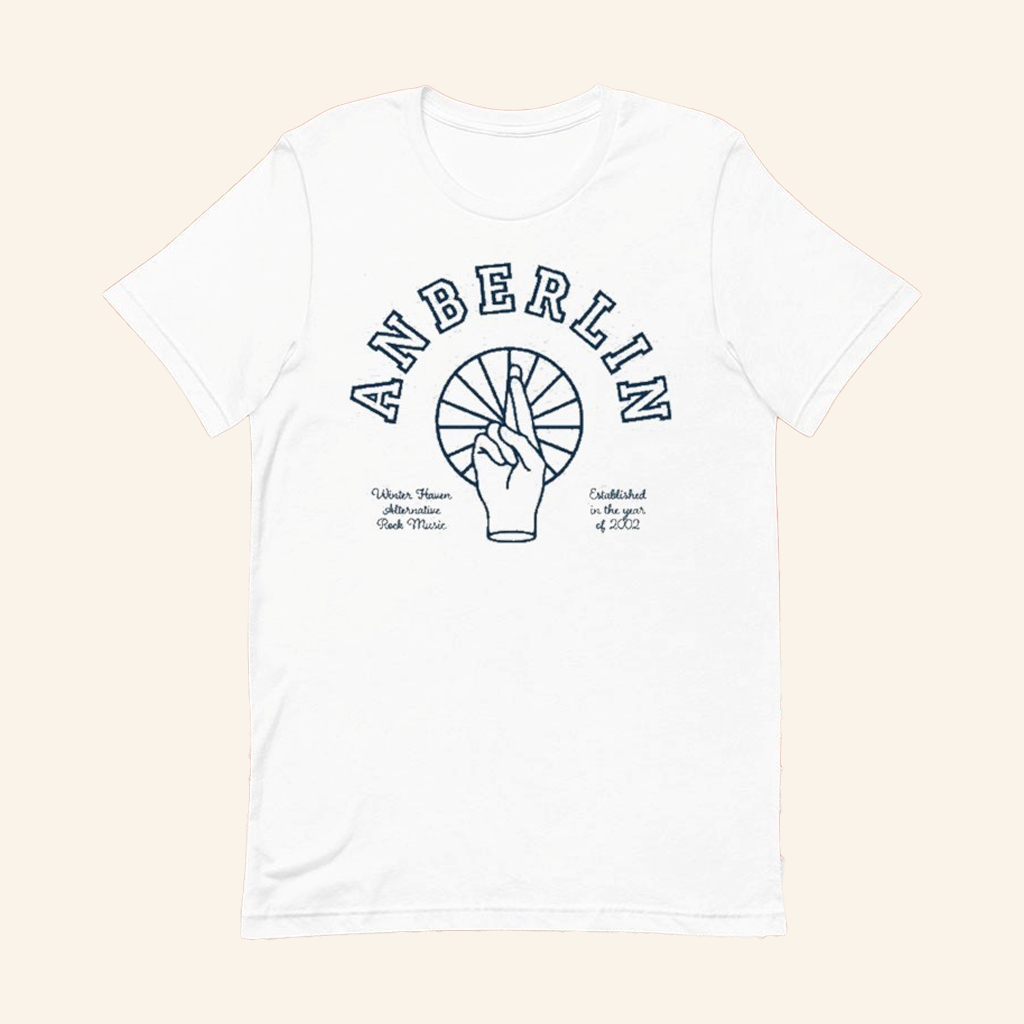 Anberlin Merch Anberlin Collegiate T-Shirt Presents For Rock Music Lovers