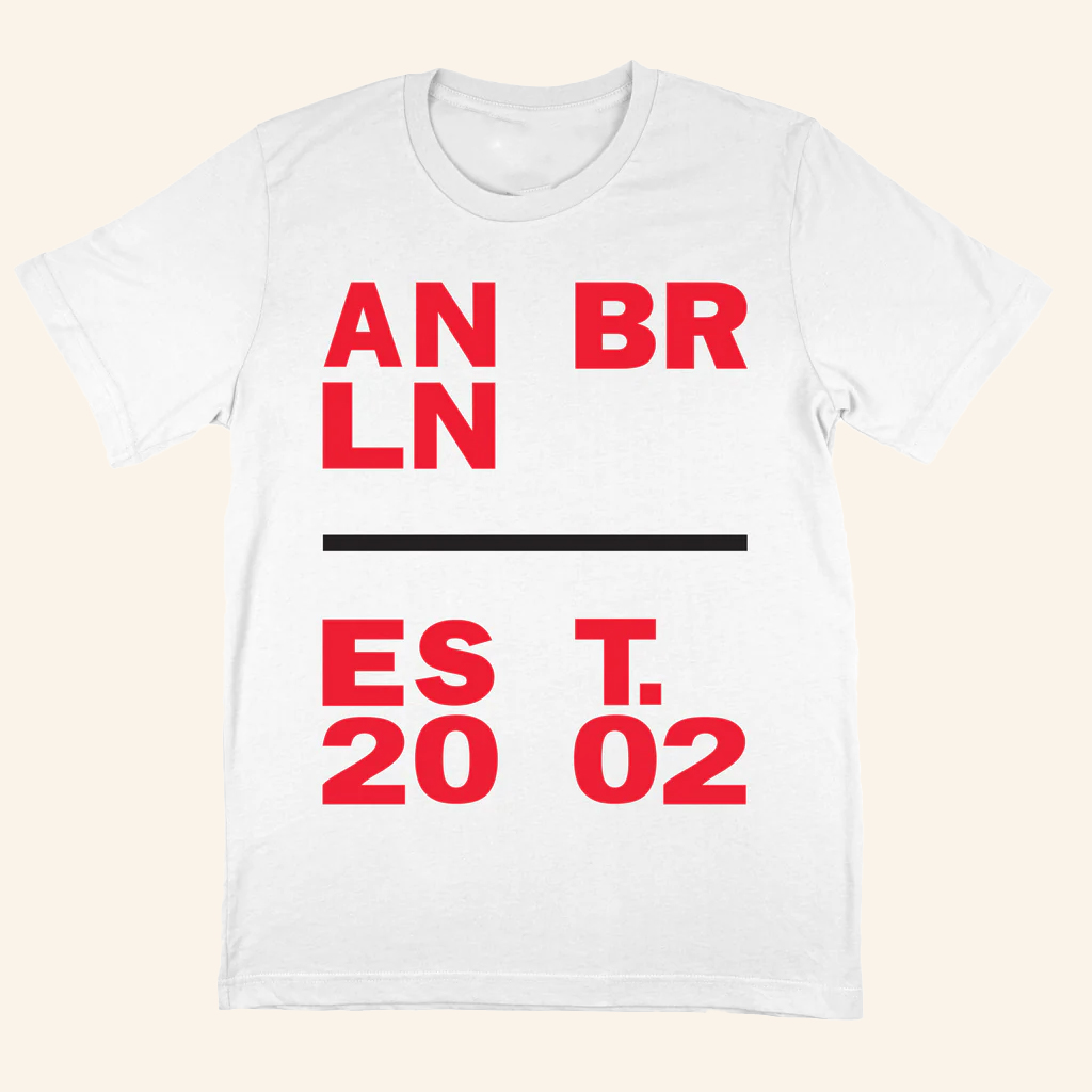 Anberlin Merch Anberlin EST 2002 T-Shirt Presents For Rock Music Lovers