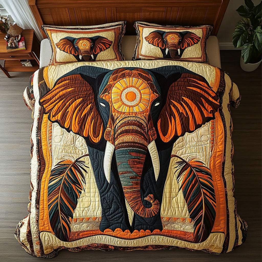 Ancestral Wisdom Quilted Bedding Set Holiday Duvet Covers Unique Native American Gifts