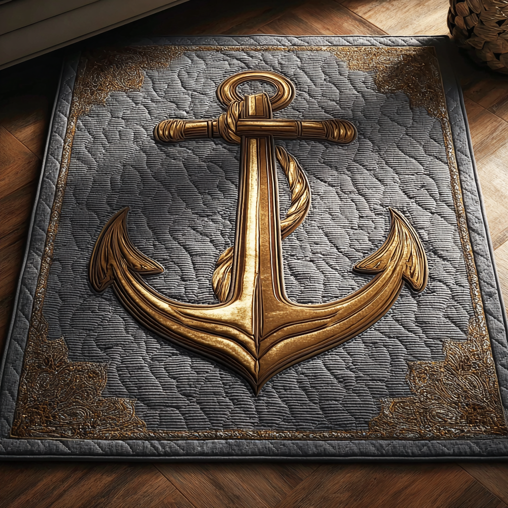 Anchor Soul Area Rug Unique Front Door Decor Gifts For An Ocean Lover