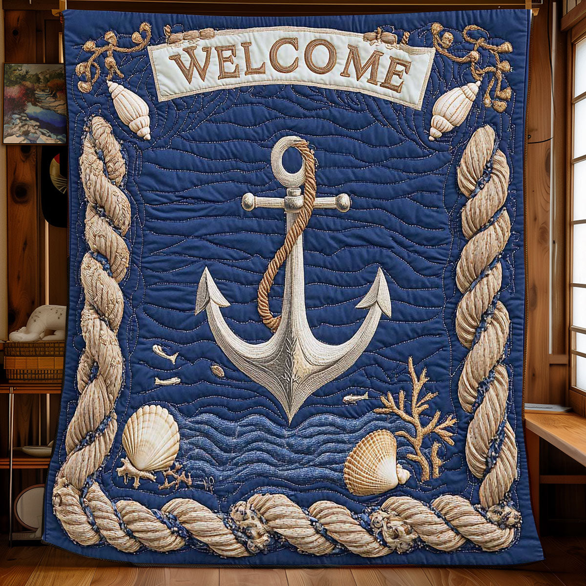 Anchor Symbol Quilt Blanket Welcome Navy Veteran Themed Ideas For Veteran
