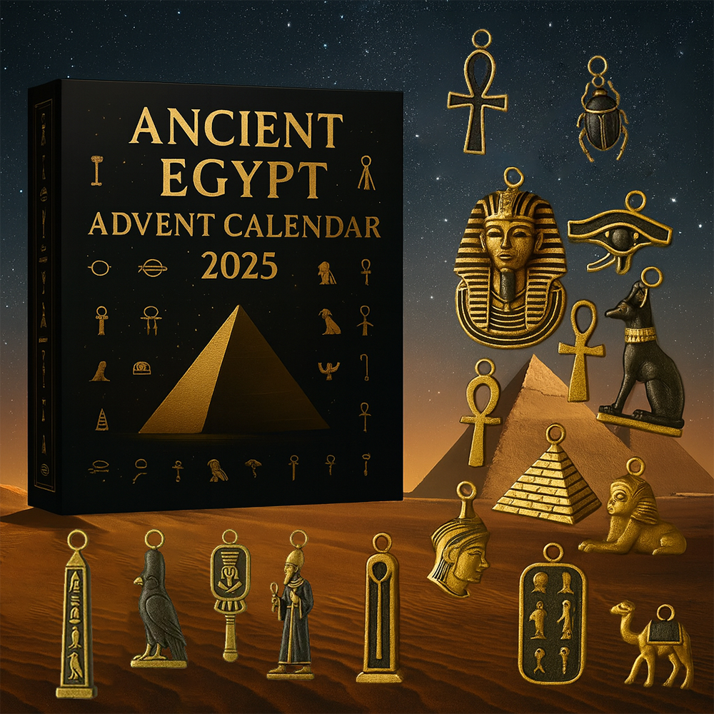 Ancient Egypt Advent Calendar 2025 24 Day Christmas Countdown Christmas Gift For Brother