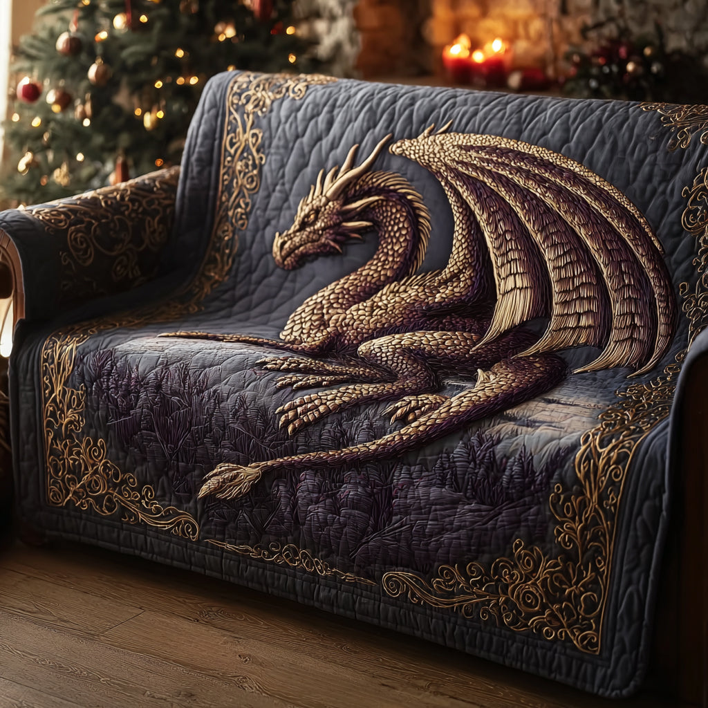 Ancient Inferno Quilted Sofa Cover Couch And Loveseat Covers Unique Gifts For Dad