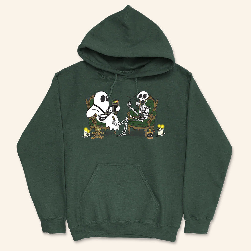 And That's Why We Drink Merch The Pour Decisions Tour Ghost Skeleton Hoodie Gifts For Besties