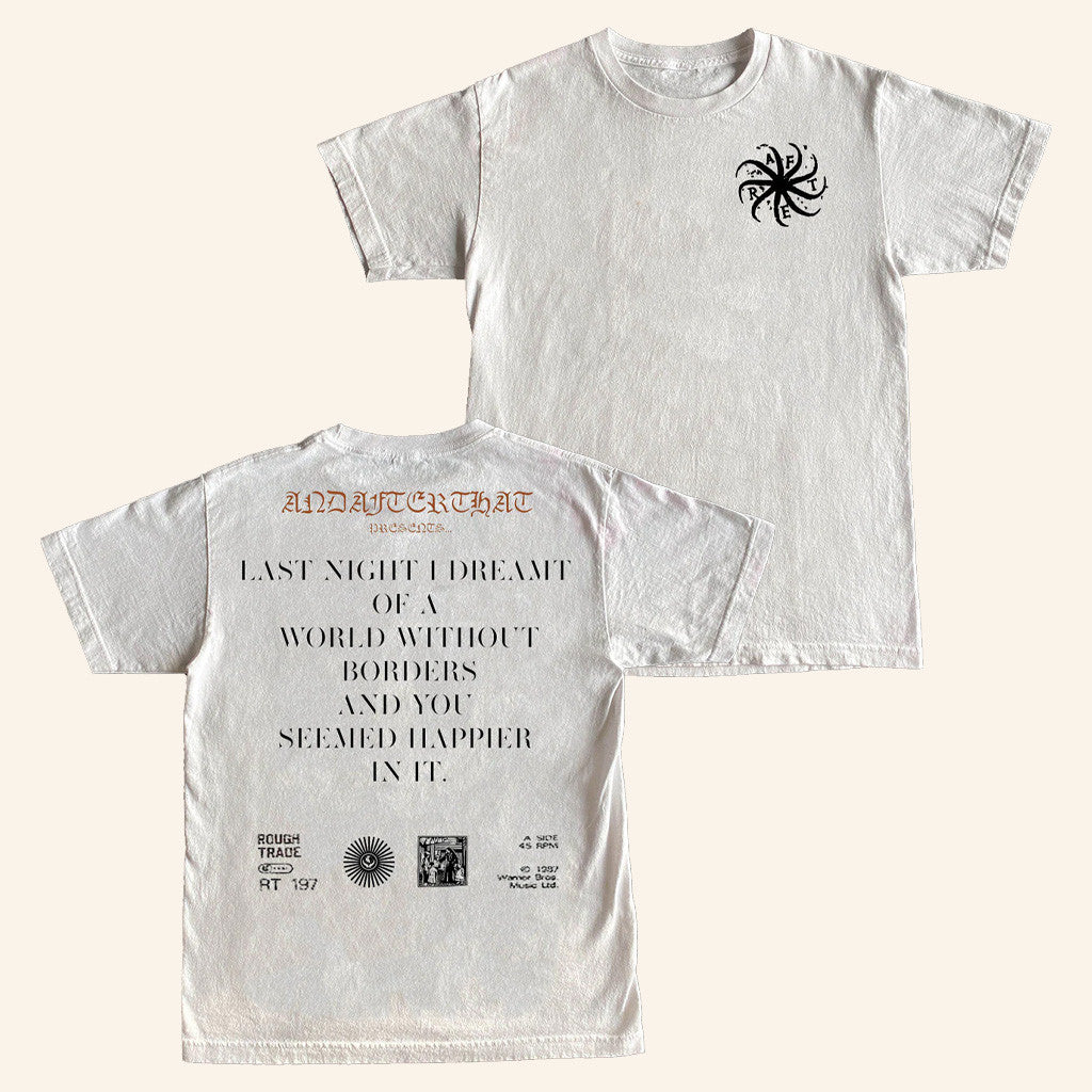 Andafterthat Merch The Last Night White T-Shirt Best Gifts For Boyfriend Andafterthat Merch The Last Night White T-Shirt Best Gifts For Boyfriend