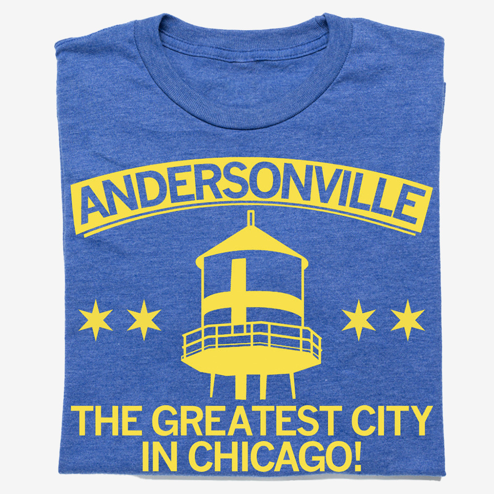 Andersonville Greatest City In Chicago T-Shirt Patriotic Andersonville Shirt Gift For Women