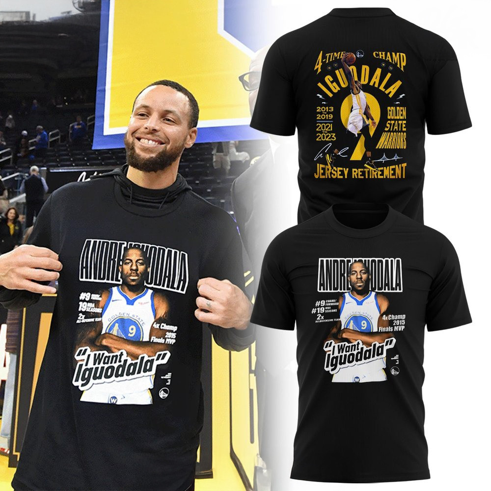 Andre Iguodala Retirement Premium Limited T-Shirt Gift Ideas For Basketball Lovers