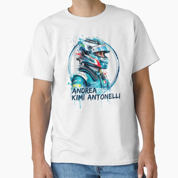 Andrea Kimi Antonelli T-Shirt F1 Racing Shirt Andrea Kimi Antonelli Lover Gift For Father's Day
