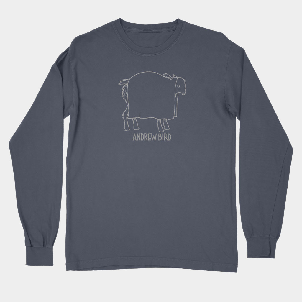 Andrew Bird Merch Beastie Long Sleeve Shirt Andrew Bird T-Shirt Best Gifts For Music Lovers