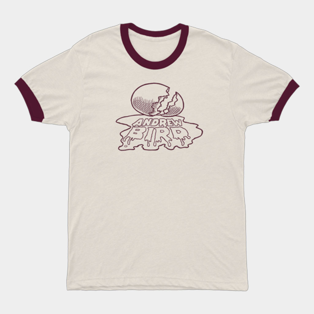 Andrew Bird Merch Cracked Egg Andrew Bird T-Shirt Gifts For Music Lovers