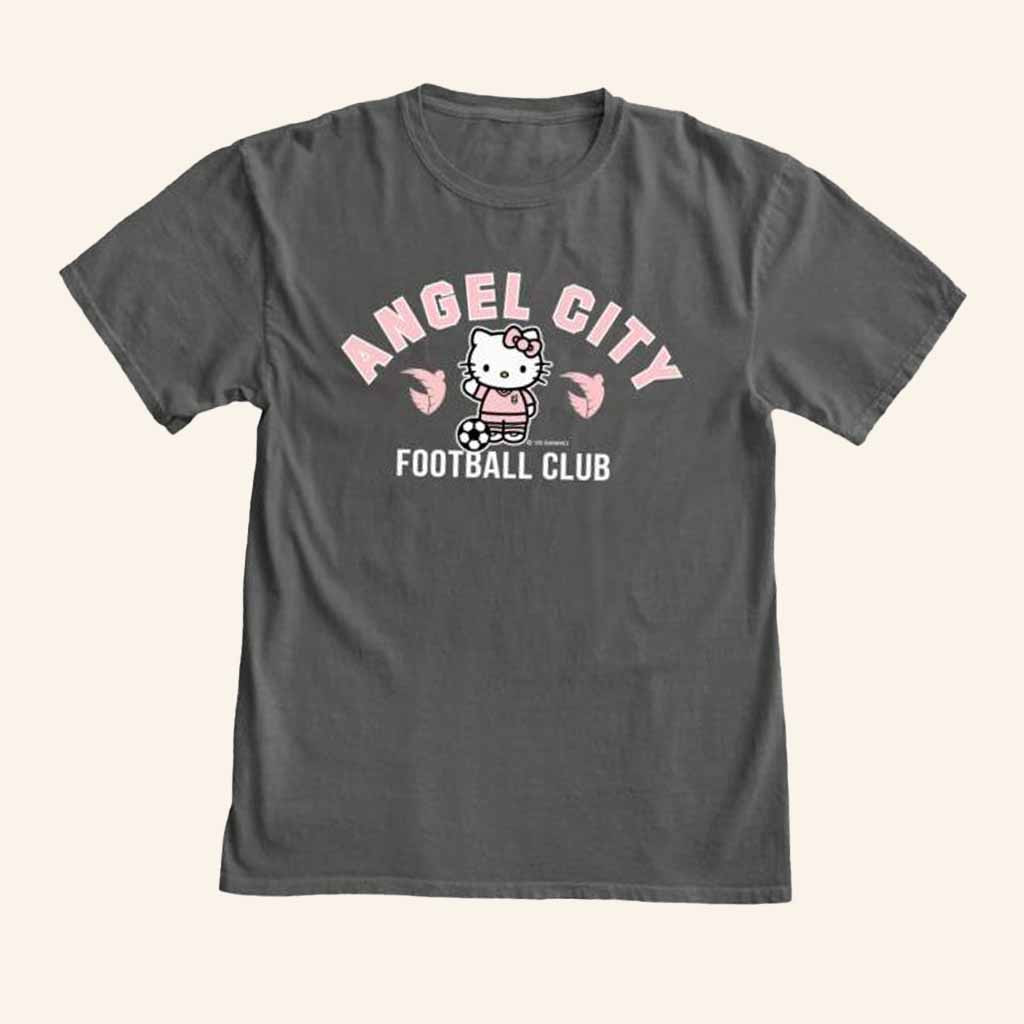 Angel City Merch Angel City FC X Hello Kitty Armour Shirt Football Fan Gift Ideas Angel City Merch Angel City FC X Hello Kitty Armour Shirt Football Fan Gift Ideas