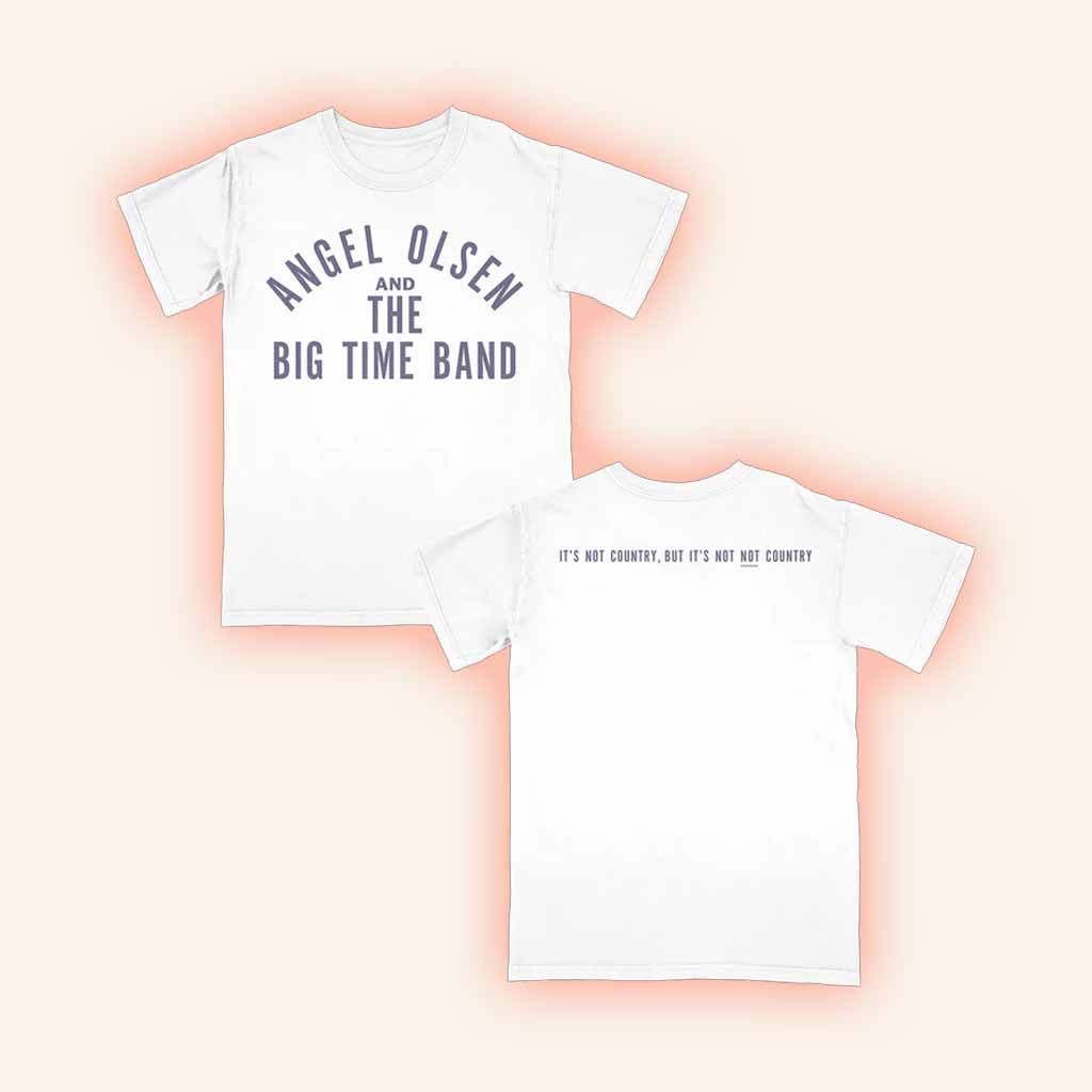 Angel Olsen Merch I_m Loving You Big Time White T-Shirt Best Gifts For Music Lovers Angel Olsen Merch I_m Loving You Big Time White T-Shirt Best Gifts For Music Lovers