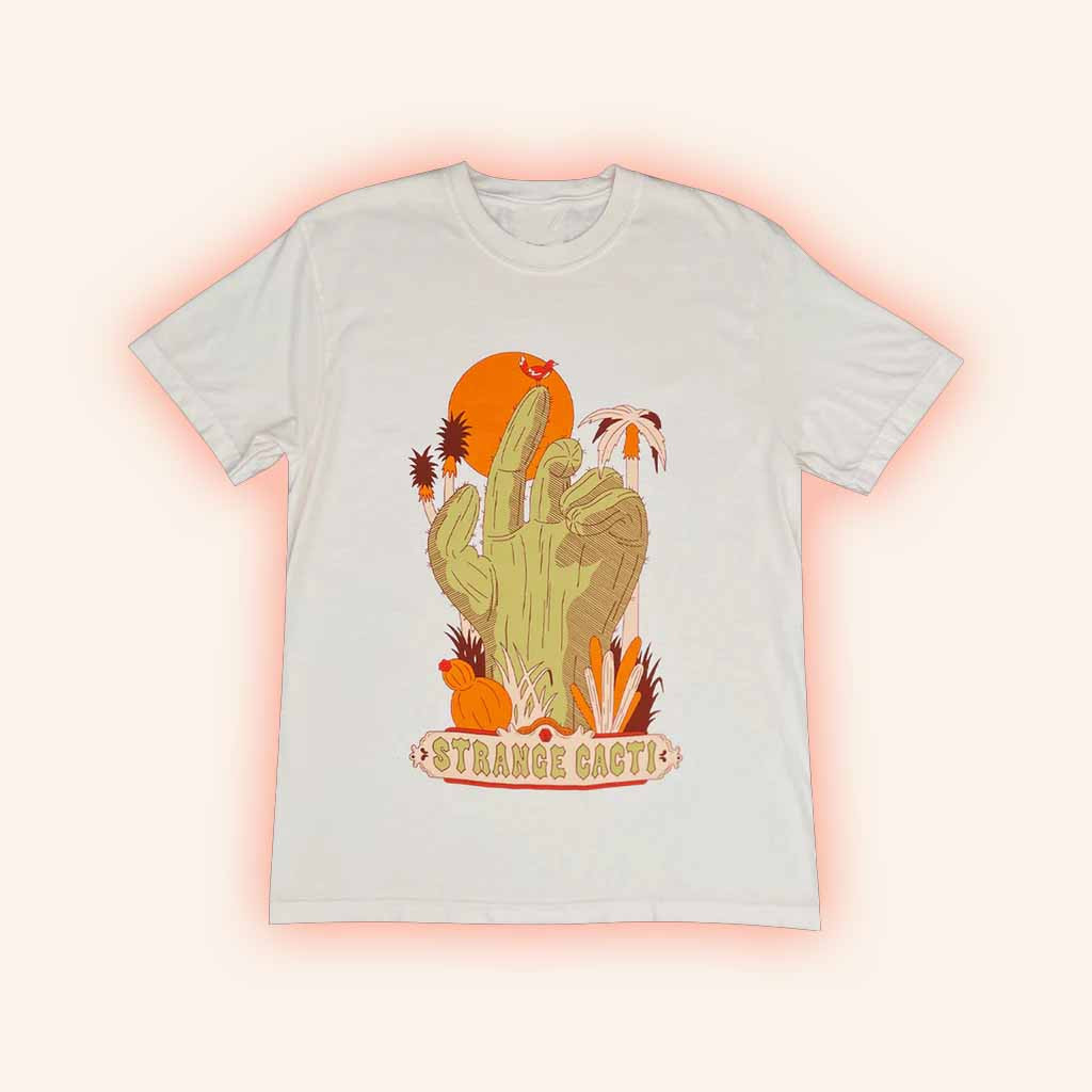 Angel Olsen Merch Strange Cacti T-Shirt Unique Gifts For Music Lovers Angel Olsen Merch Strange Cacti T-Shirt Unique Gifts For Music Lovers