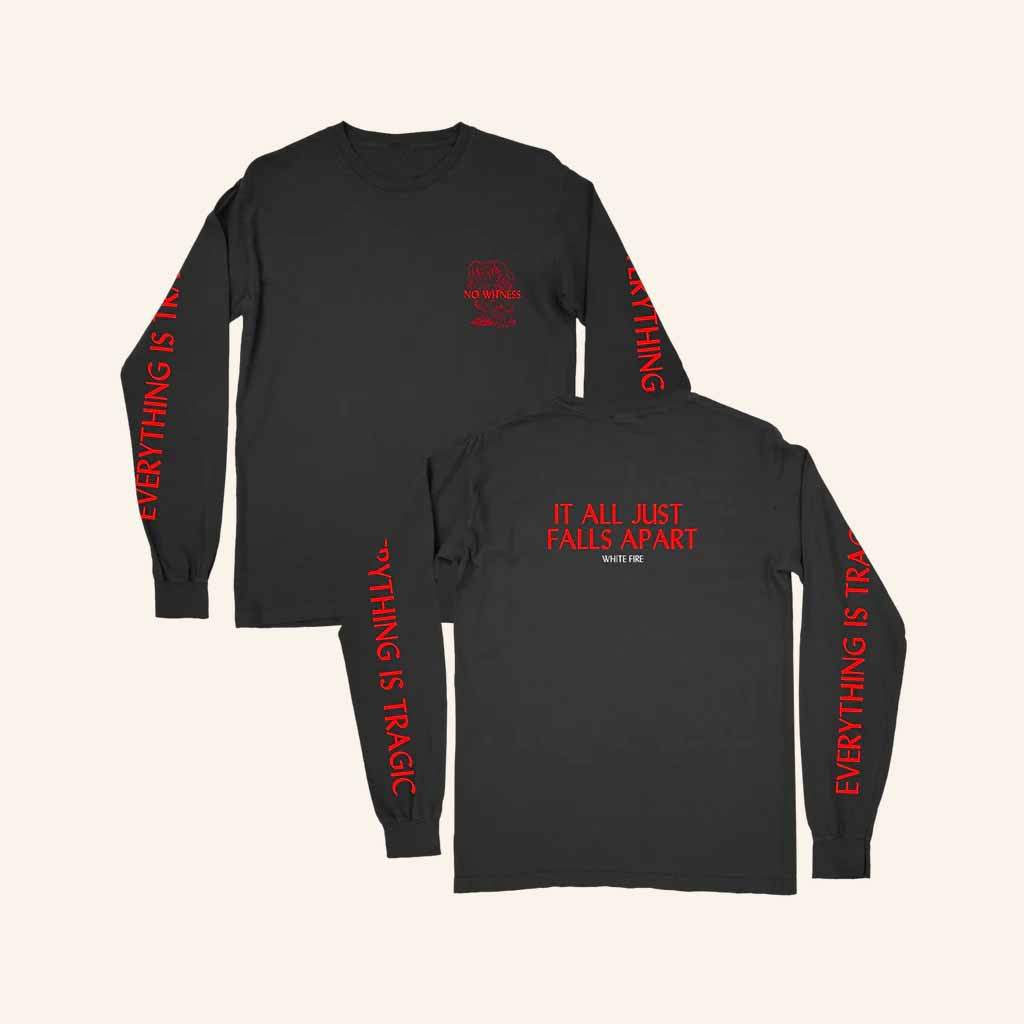 Angel Olsen Merch White Fire Black Long Sleeve Shirt Cool Gifts For Music Lovers Angel Olsen Merch White Fire Black Long Sleeve Shirt Cool Gifts For Music Lovers