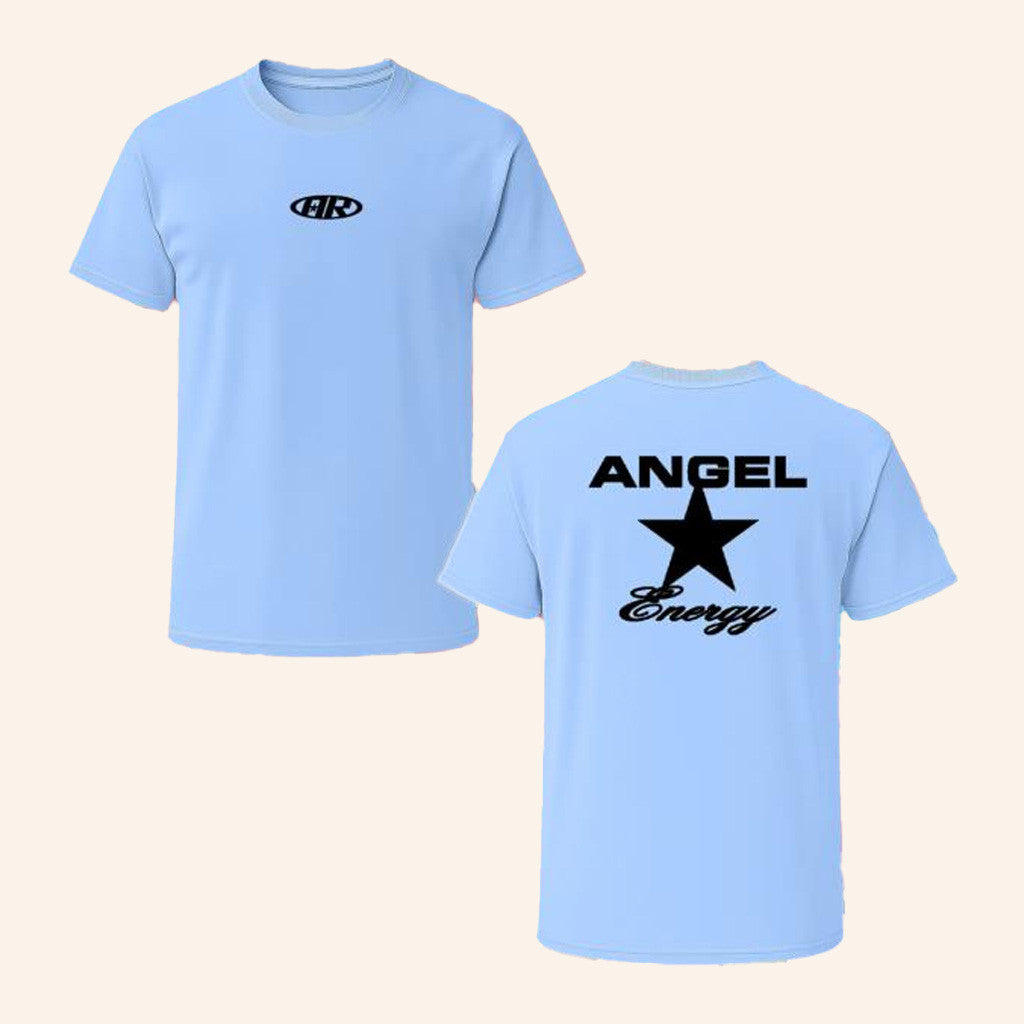 Angel Reese Merch Ar Angel Energy T-Shirt Blue Gifts For Best Her