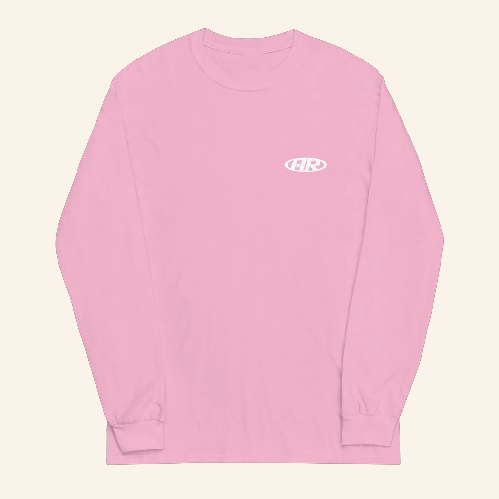 Angel Reese Merch Essential AR Long Sleeve Shirt Pink Gift Ideas For Her