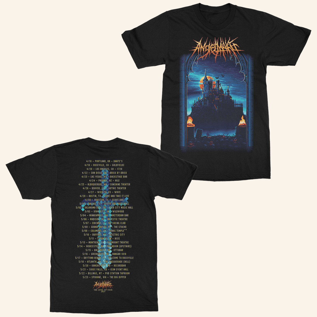 AngelMaker Merch Level Up Tour T-Shirt Christmas Gift Ideas For Dad