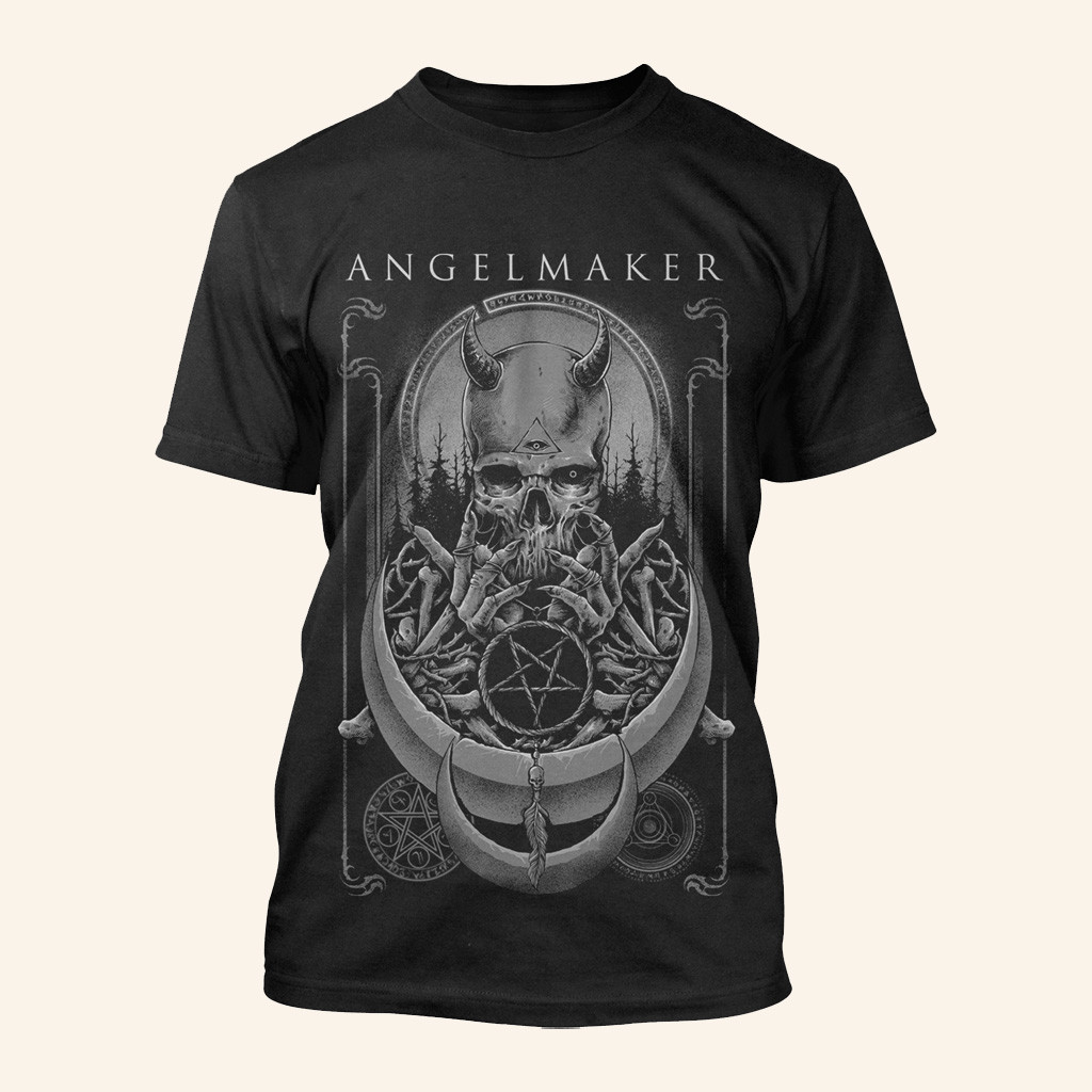 AngelMaker Merch Satan Maker T-Shirt Christmas Present For Dad