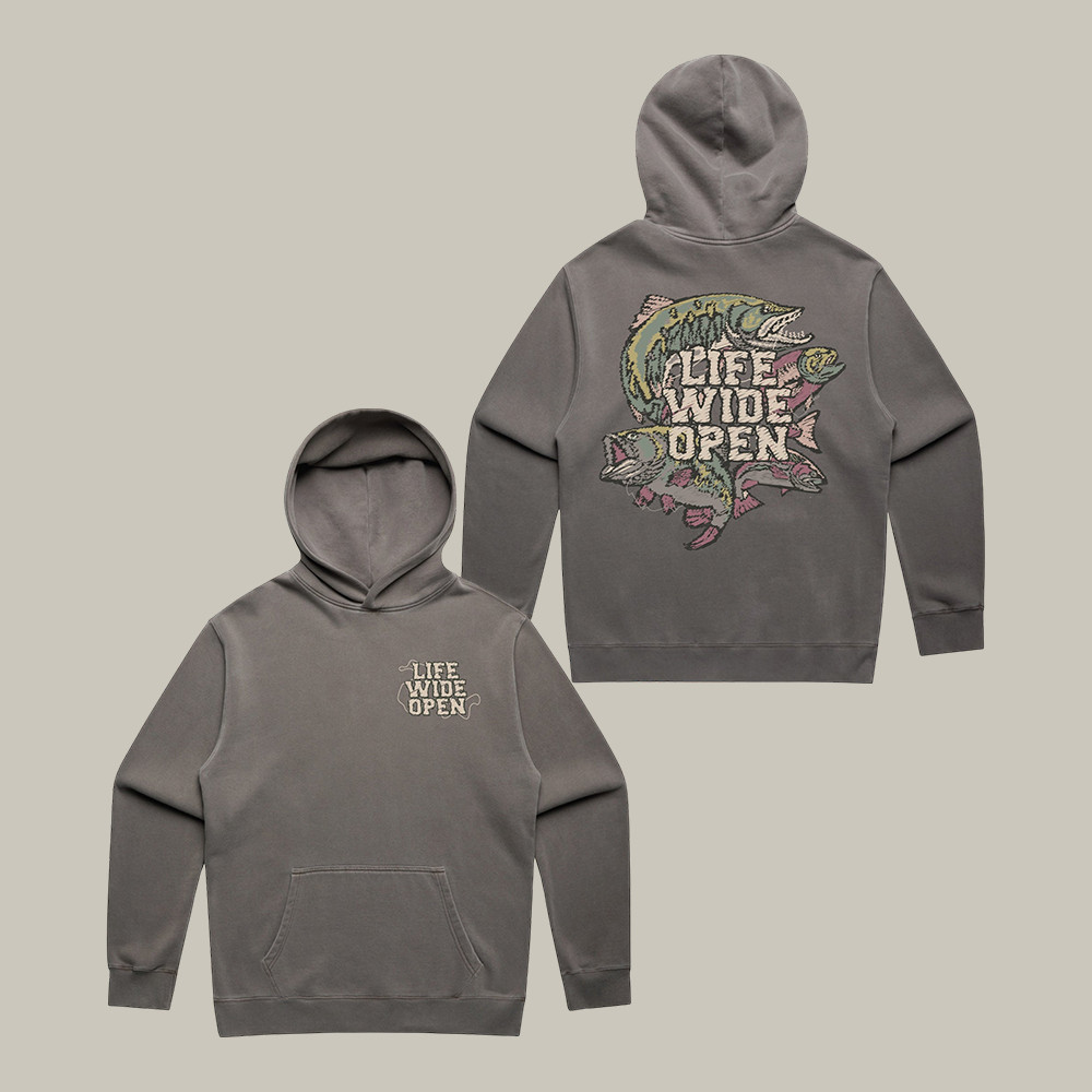 Angler Life Wide Open CboysTV Hoodie Streetwear Apparel Present For Her