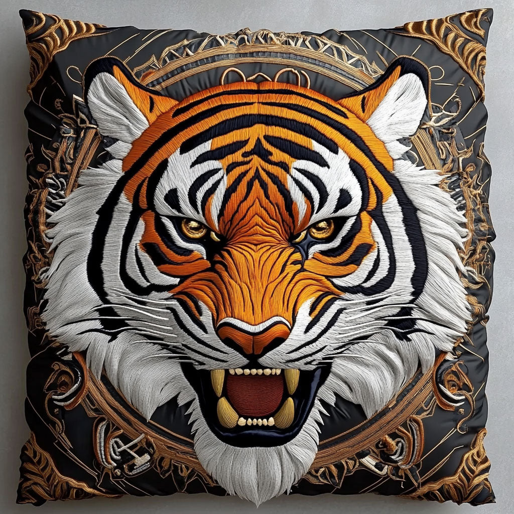Angry Tiger Pillow Case Best Pillow Case Gift Idea for Relaxing Sleep