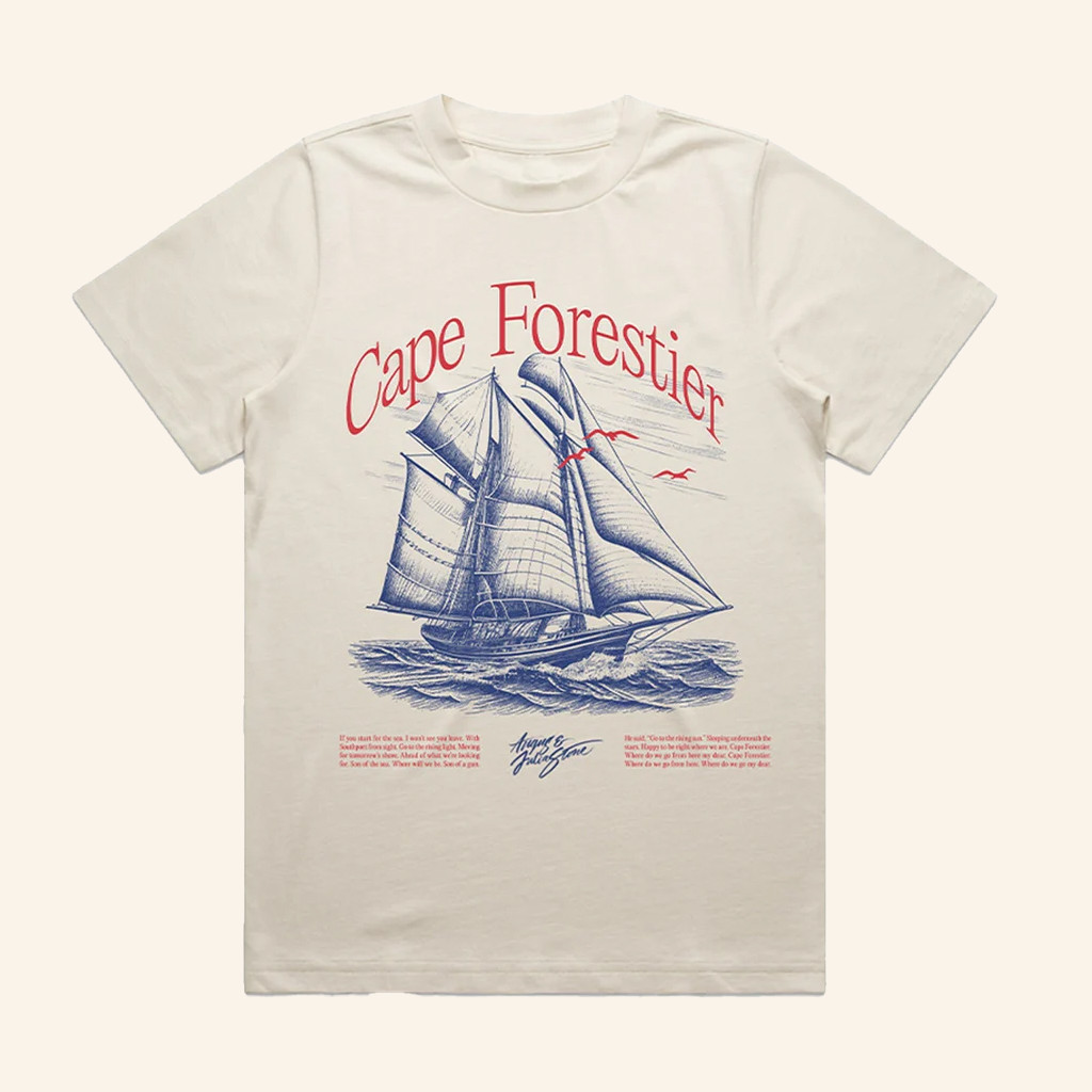 Angus And Julia Stone Merch Cape Forestier T-Shirt Xmas Gifts For Pop Fans