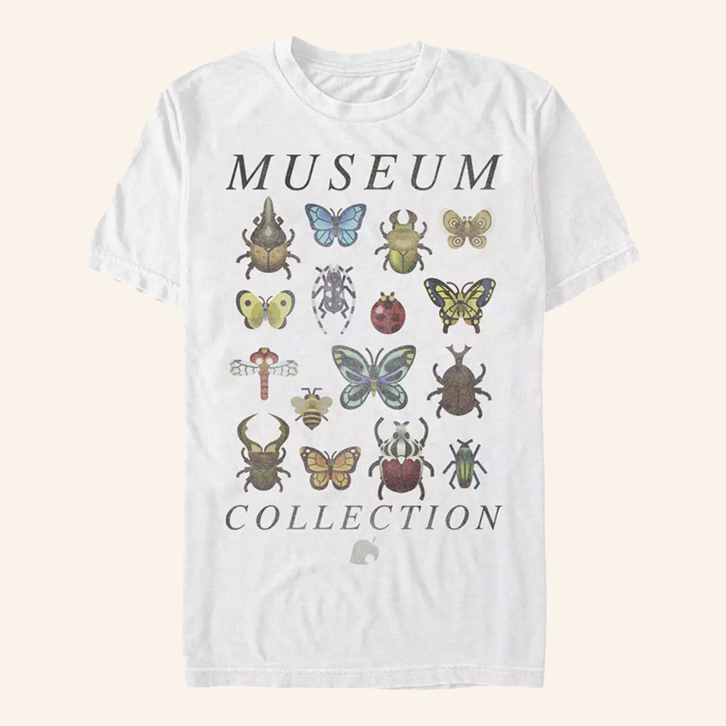 Animal Crossing Merch Bug Museum Collection T-Shirt Unique Gifts For Him