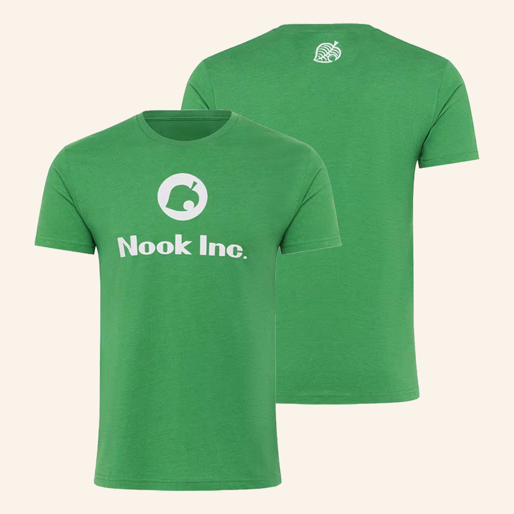 Animal Crossing Merch Nook Inc Leaf T-Shirt Best Gifts For Friends