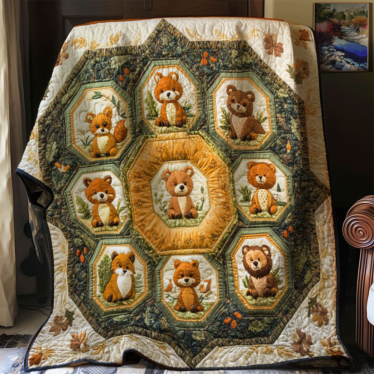 Animal Quilt Blanket Christmas Holiday Cute Gift Ideas For Animals Lovers For Teens