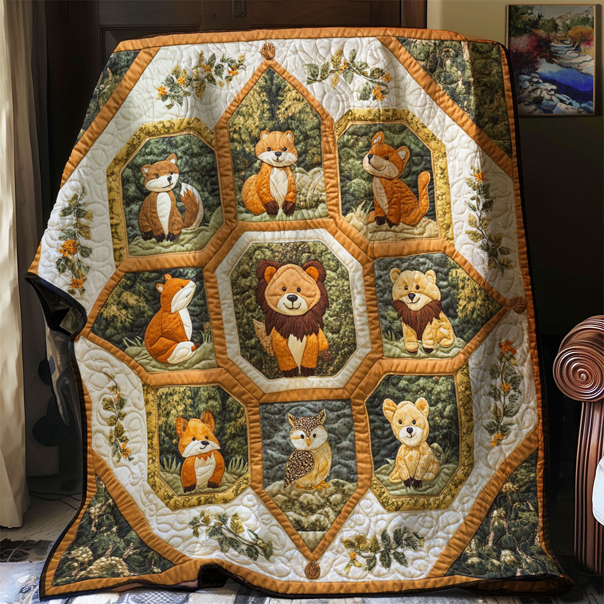 Animal Quilt Blanket Christmas Holiday Cute Ideas For Animals Lovers