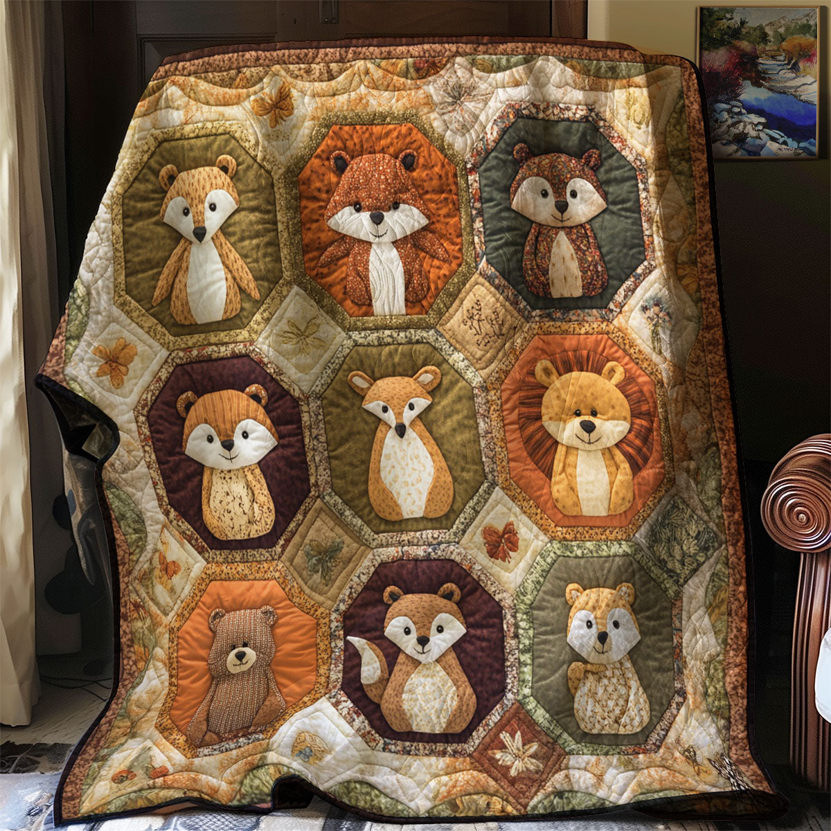 Animal Quilt Blanket Christmas Holiday Gift Ideas For Animals Lovers For Her