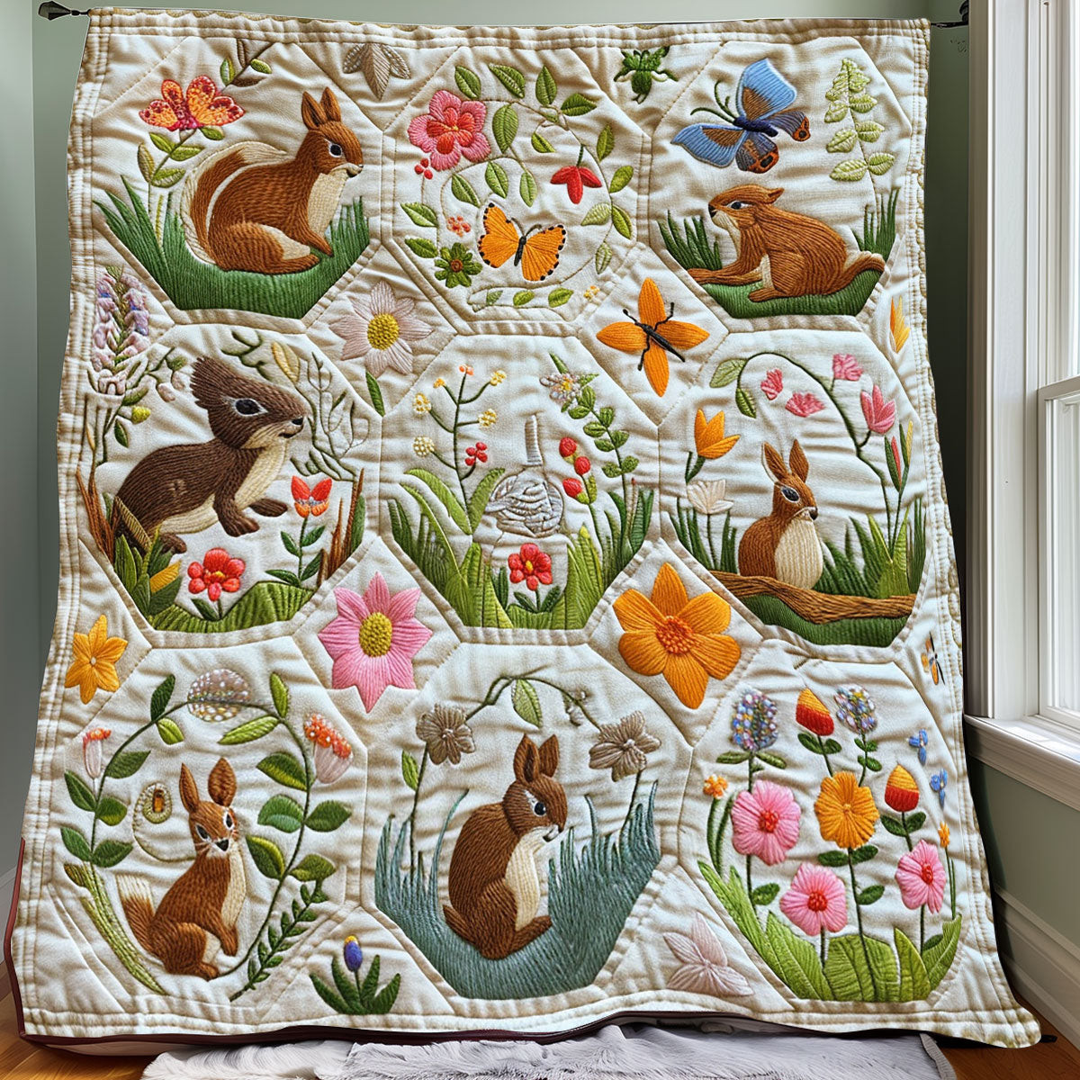 Animals Quilt Blanket Luxury Throw Blankets Perfect Father's Day Gifts