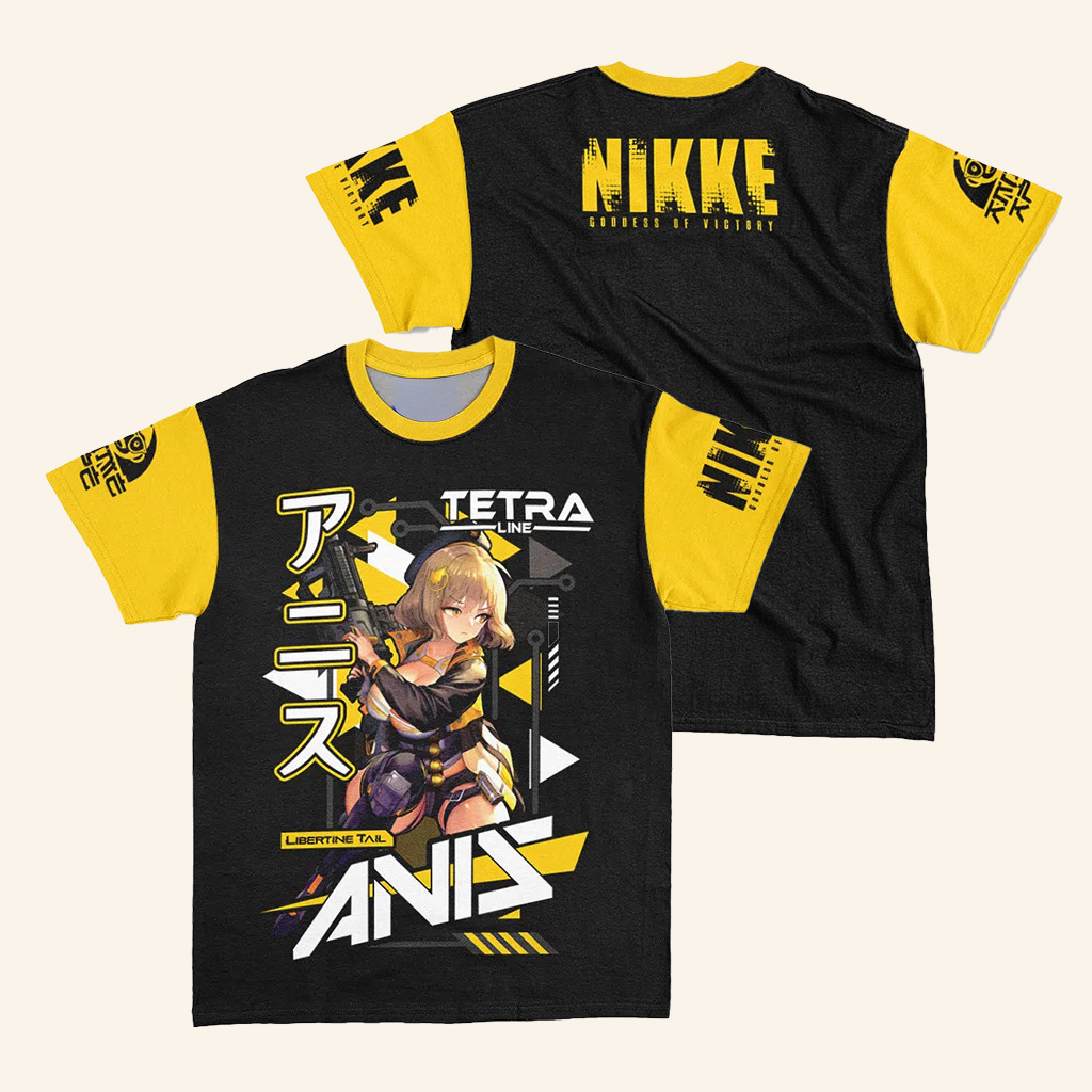 Anime Ape Merch Anis Nikke T-Shirt Best Gifts For Anime Lovers