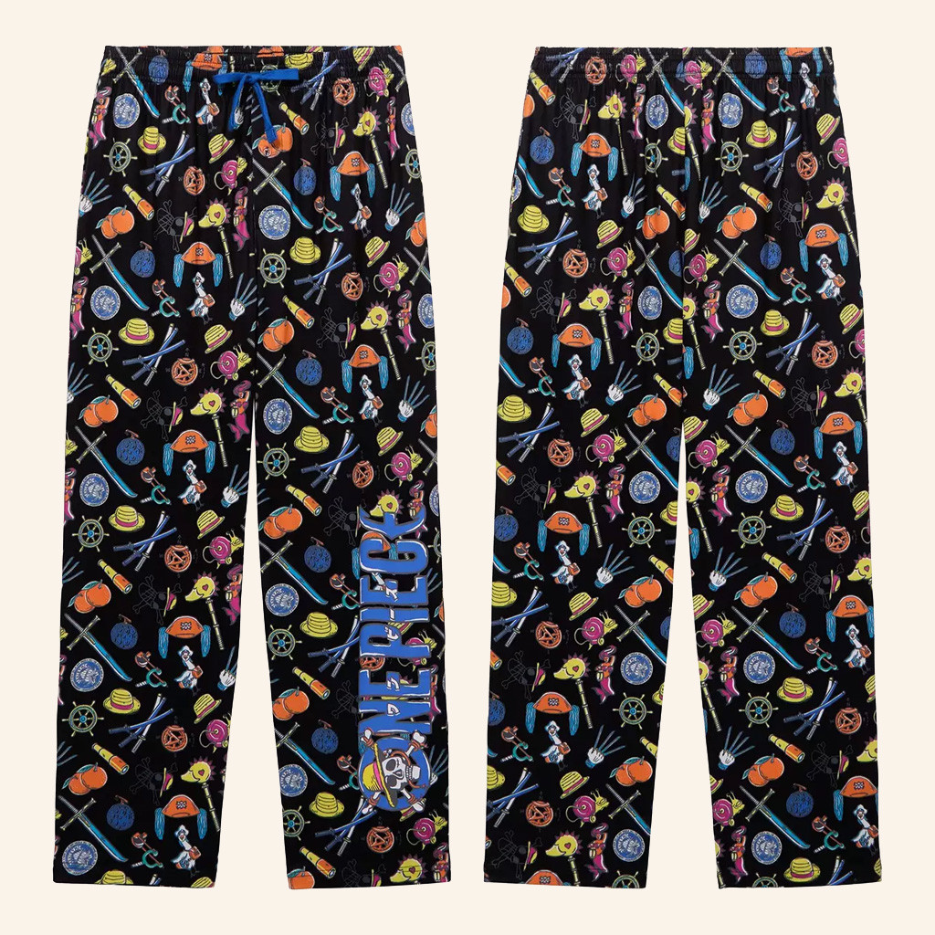 Anime Merch One Piece Icons Sweatpants Christmas Gift Ideas For Him