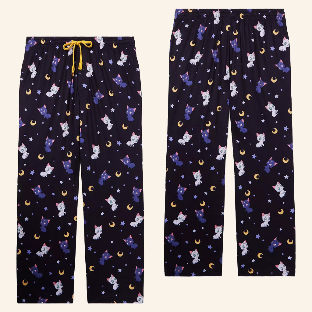 Anime Merch Pretty Guardian Sailor Moon Luna And Artemis Sweatpants Besties Gifts